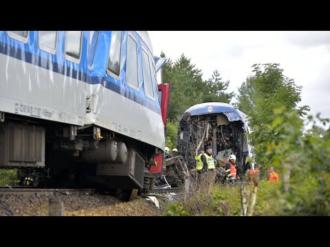 Zug aus München kollidiert in Tschechien