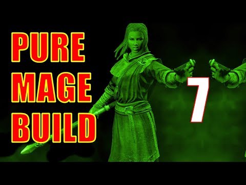 Skyrim Pure Mage Walkthrough NO WEAPONS NO ARMOR Part 7 - Business in Riften & The Merchant Perk