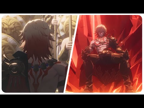Mydei Returns to his Kingdom and Sits on his Throne (Cutscene) | Honkai Star Rail 3.1