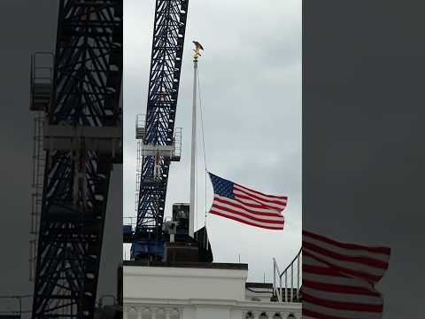 White House lowers U.S. flag to honor Dolly Parton