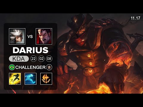 Darius Top vs Camille - BR Challenger Patch 11.17