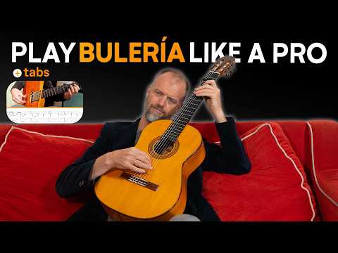 Flamenco Bulería Tutorial – Easy Guitar Solo