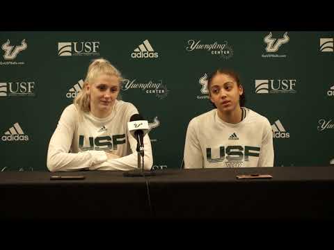 Press Conference: USF Women's Basketball Players Post Tulane (1-14-23)