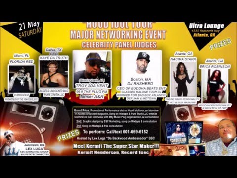 HOOD IDOL TOUR ATLANTA, GEORGIA then USA - CALL Lex Luga 601-669-6152