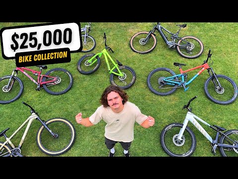 Minha coleção de bicicletas de US$ 25.000! 🔥