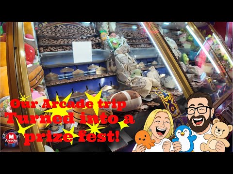 Our Arcade Trip Turned Into a PRIZE FEST! 🎰🧸 Did We Score Big?