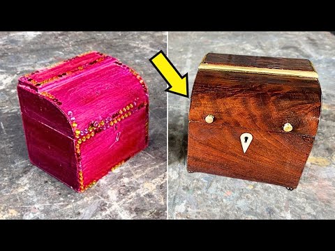 Amazing Restoration of a 19th Century European Mahogany Tea Caddies | Arie Furniture Restoration