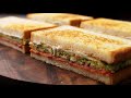 Easy Korean Street Toast Making Cabbage Egg Sandwich