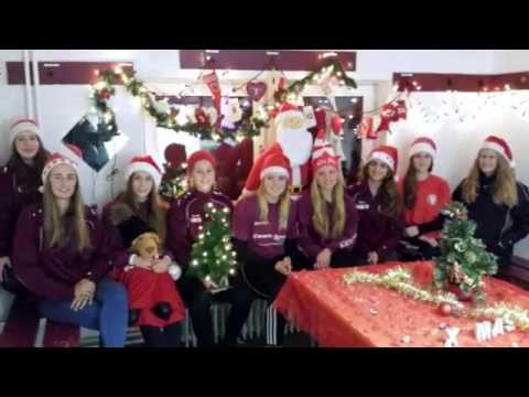 Weihnachtliche Grüße von den Frauen des FC KIlia Kiel