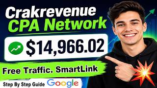 CrakRevenue CPA Affiliate Network Guide | SmartLink | Free Traffic