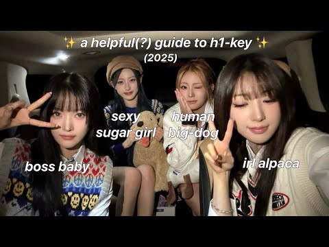 a helpful(?) guide to h1-key (2025) | members & discography