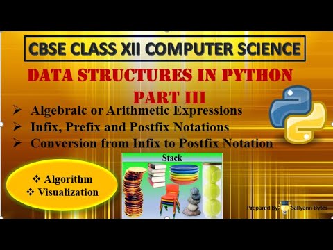 Stack In Python Data Structures In Python Part 3 Cbse Class 12 Computer Science