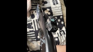 ドットサイトでクレー射撃