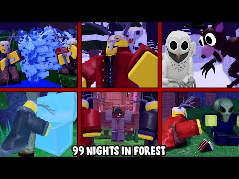 99 Nights in the Forest - All Story Cutscenes & Extra Cutscenes | Roblox