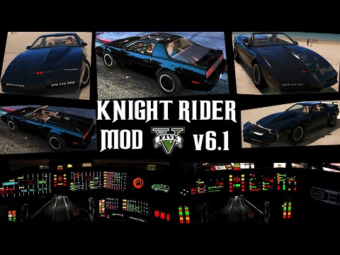 Knight Rider Mod v6.1 for GTA 5 - Knight Rider 2008 Update