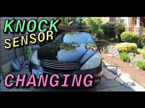 HOW TO REPLACE KNOCK SENSOR ON A 2002 - 2006 LEXUS ES300