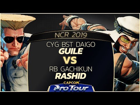 CYG BST Daigo (Guile) vs RB Gachikun (Rashid) - NCR 2019 - Top 8 - CPT 2019