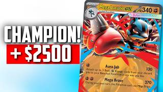 FIRST PLACE! Best Mega Lucario ex Deck (Pokemon TCG Live Deck Profile)