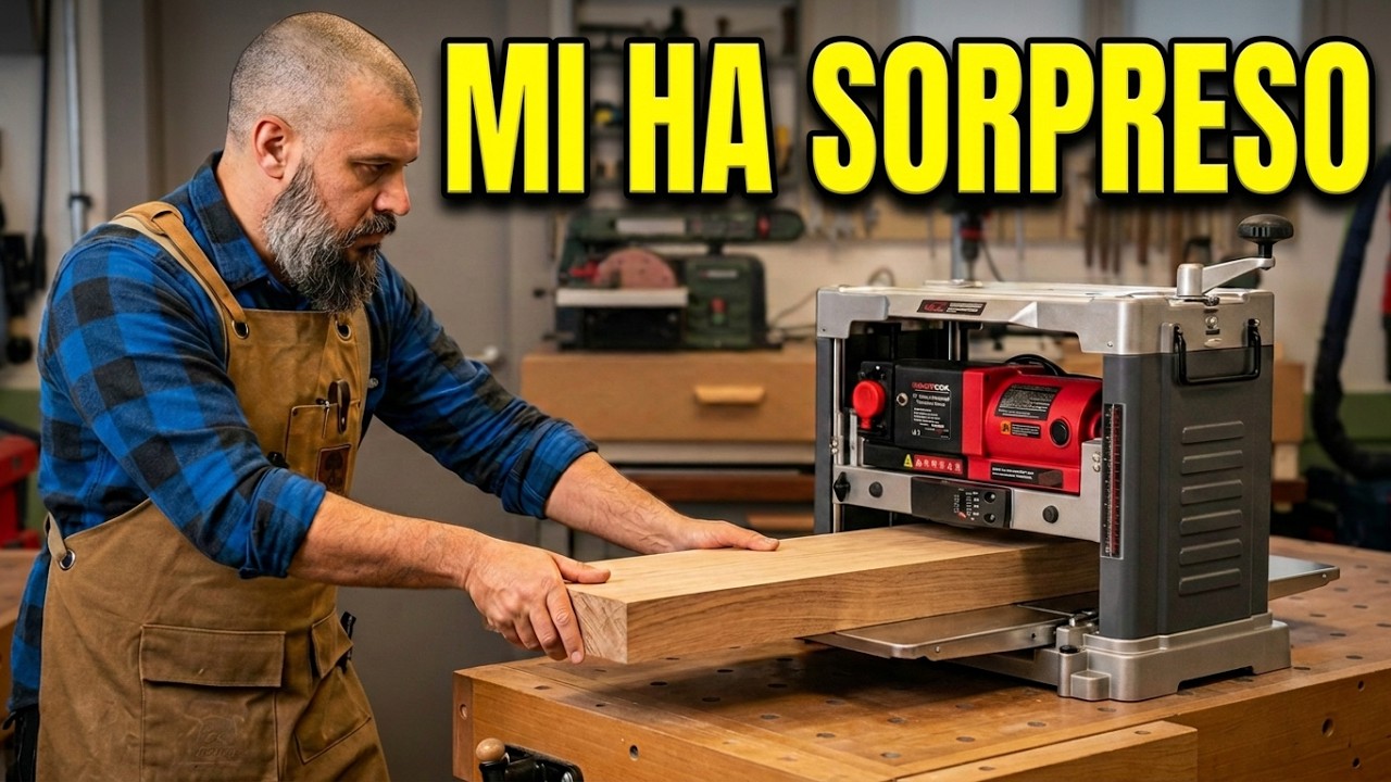 Testo questa pialla CINESE... come LAVORA?