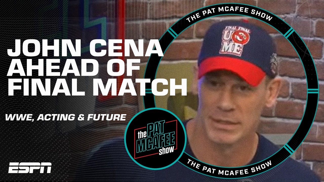 John Cena's ready for his FINAL MATCH 💪 Talks WWE stardom, acting & next steps | The Pat McAfee Show