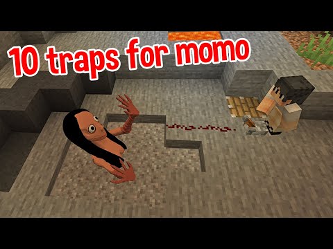 Real 10 traps for momo im Minecraft