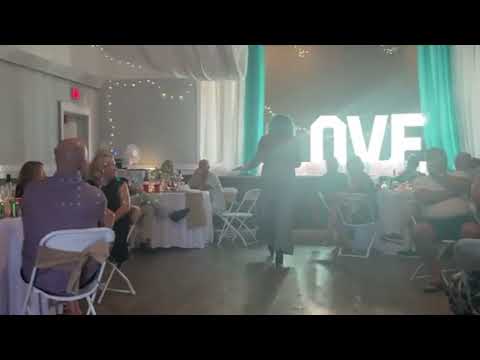Freida Whales Interrupts Wedding Reception