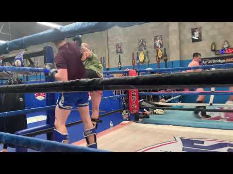 Majestic Gym Wigan elite sparring with Josh Hill and Dan Bonner