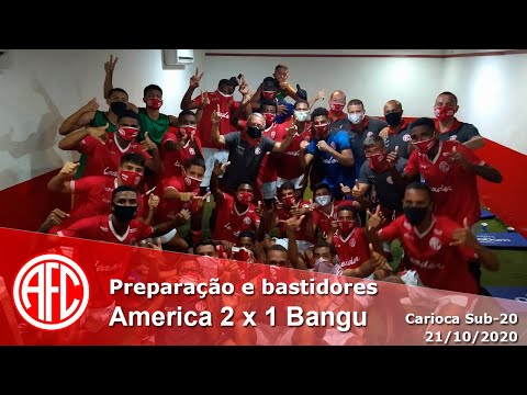 America 2 x 1 Bangu - Preparação e bastidores (Carioca Sub-20)