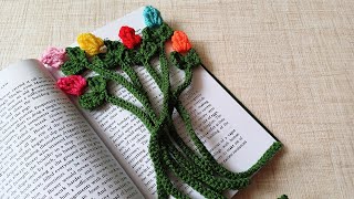 Cute Crochet Bookmark Unique tutorial | Bookmark Crochet