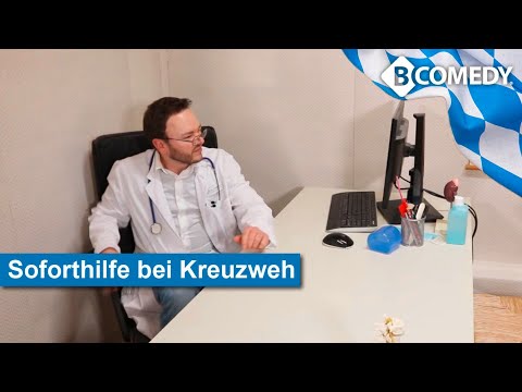 B-COMEDY: Arzt Dr. Drinkmann "Soforthilfe bei Kreuzweh"