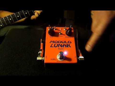 True Bypass Phaser pedal, Tap Tempo. Modulo Lunar: Dedalo Handmade Effects