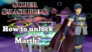 How to Unlock Marth in Vs. Mode? | Super Smash Bros. Melee | Super Poke Bros.