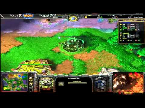 Wc3 Gera Cup Finals Focus (O) vs Foggy (N) Game 1