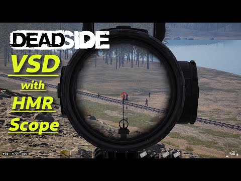 DEADSIDE Gameplay: VSD Sniper Rifle With HMR Scope In Action (PC 4K UHD 2160p 60fps) 2020