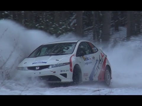 GR/SS 1 of Halls Winter Rally 2013