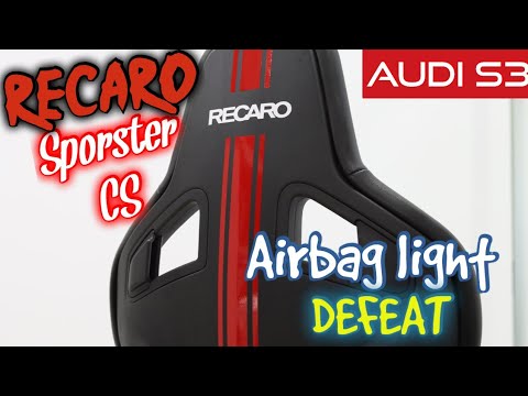 Audi S3 Recaro Seat Installation | NO AIRBAG LIGHT!!