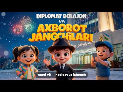 Diplomat Bolajon: Yangi yil sarguzashtlari!   Ishonchli axborot — bizning ustuvor vazifamiz!