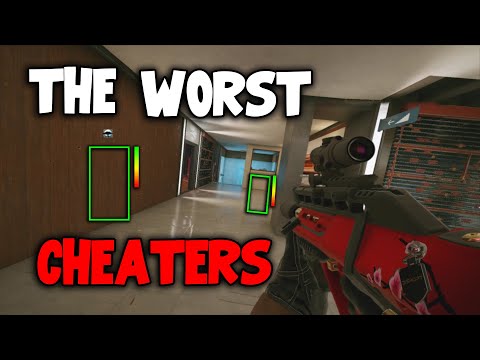 Rainbow Six Siege Crimson Heist - Playing The WORST CHEATERS
