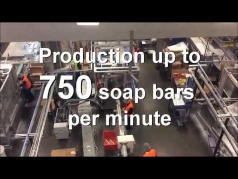 Binacchi High Speed Line 750 cartoned soap / min - USA