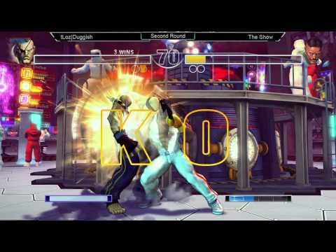 SRKUW Y2 #17 - SF4 Remix R2 - tLoz Duggish vs The Show