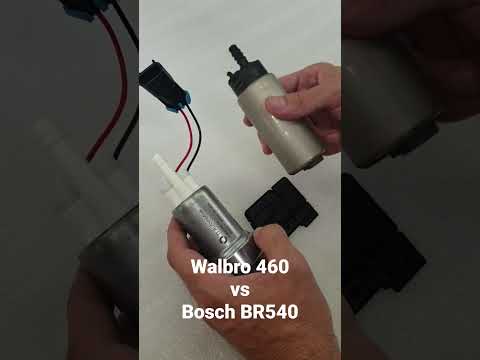 Fuel Pump Comparison - Walbro 460 vs Bosch BR540