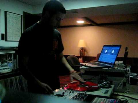 DJ-MAHF freestyle basement scratch session