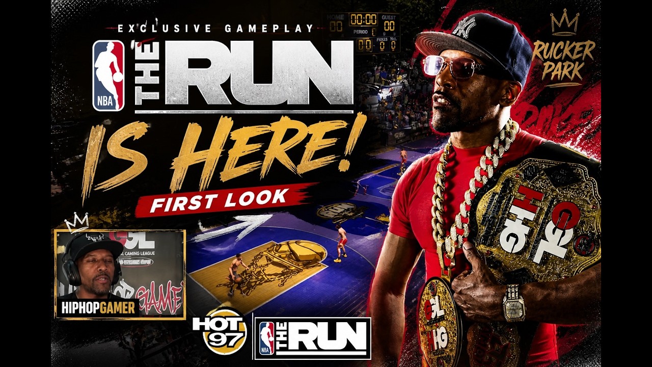 NBA The Run Is Here — Exclusive Gameplay with HipHopGamer