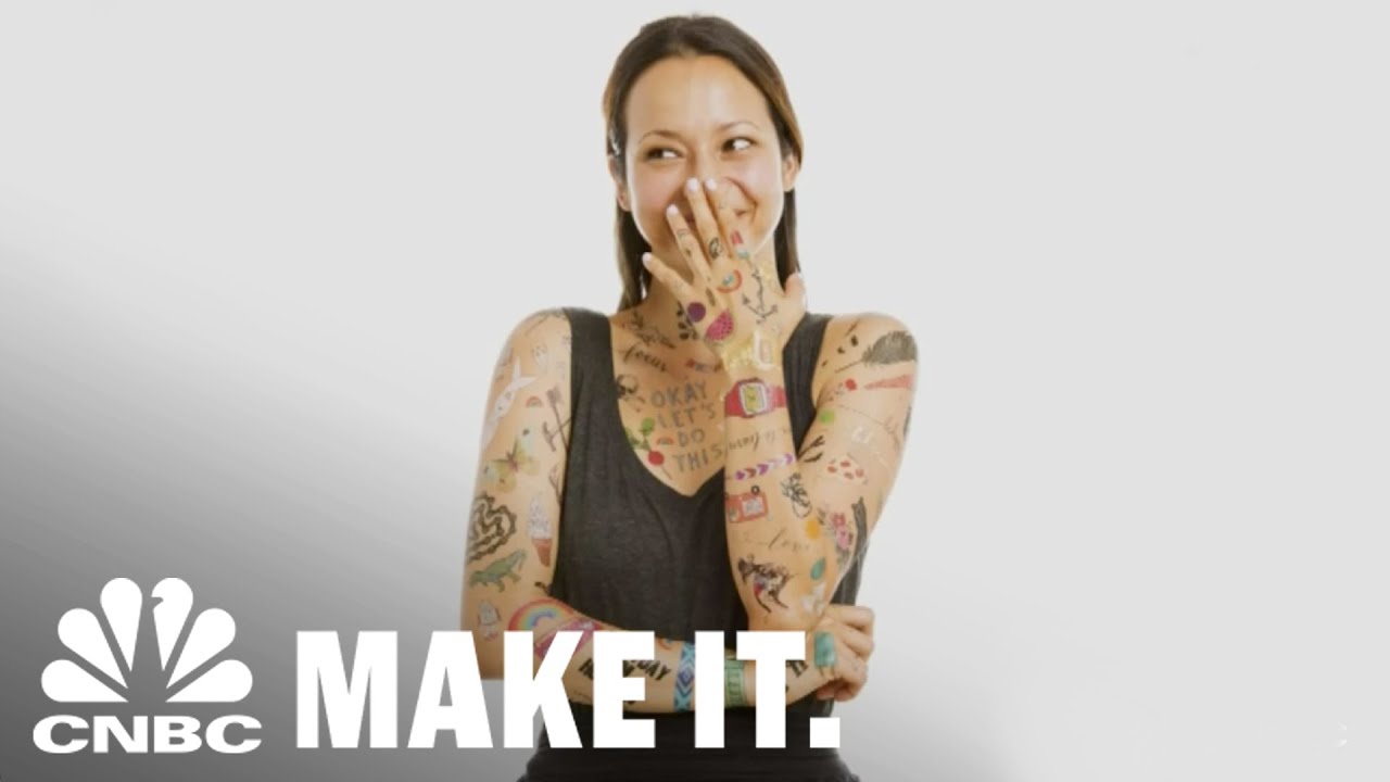Tattly Temporary Tattoos For Grown Ups | Strange Success | CNBC Make It.