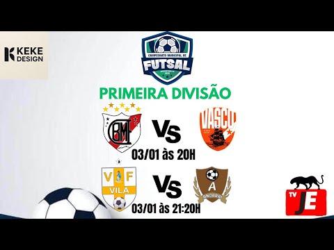 Campeonato Municipal de Jaguaretama de Futsal - 1ª Divisão - Semi Finais - 03/01/2025