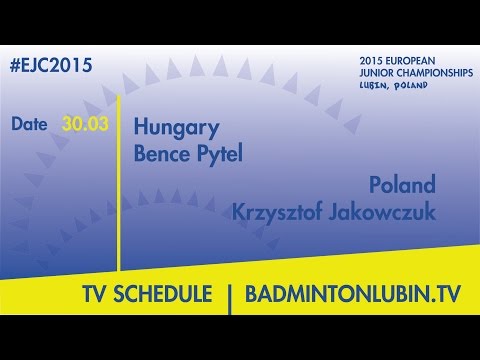 B.Pytel(HUN) VS. K.Jakowczuk(POL) #EJC2015 Lubin, Poland
