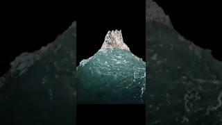 This is how moon affect the ocean tides. #moon #oceanwaves #gravity #shorts #fyp