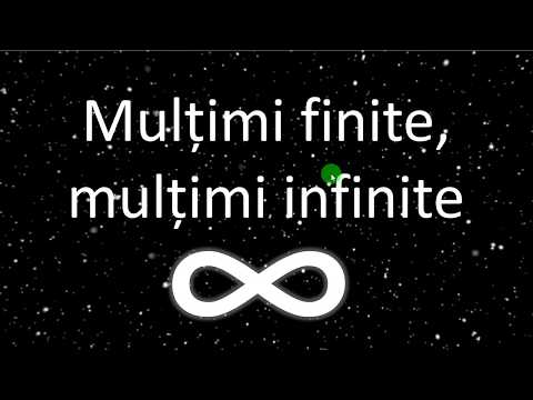 Multimi finite, infinite - clasa a VI-a