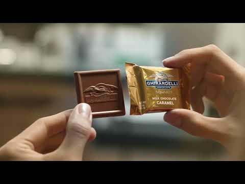 Milk Chocolate Caramel SQUARES | Ghirardelli Chocolate Company