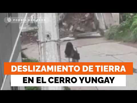 ¿Sepultó a un vehículo? Deslizamiento de tierra tiene angustiados a vecinos